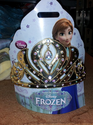  Frozen - Uma Aventura Congelante Anna tiara
