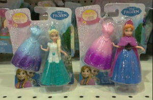  Frozen mini dolls