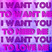I Want You to Want Me - music icon