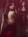 Interpret the eyes as they die Should I cry should I laugh - katherine-pierce-and-elena-gilbert fan art