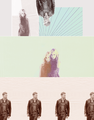 It must only look like leaving. There’s an art to everything. Even turning away. - klaus-and-caroline fan art