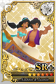 Jasmine and Aladdin cards in Kingdom Hearts X - disney-princess photo
