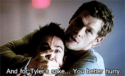 Klaus turning Tyler