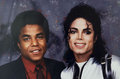 Michael And Older Brother, Tito Backstage - michael-jackson photo