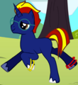 My new OC, Blue Blazer - my-little-pony-friendship-is-magic photo