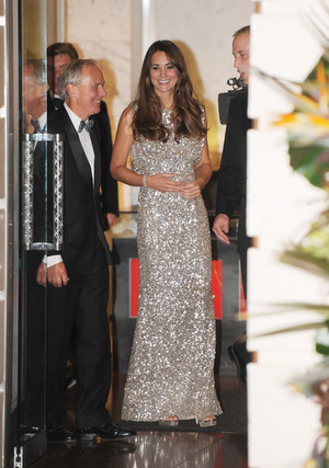  Prince William and Kate Middleton leave the Tusk Trust Awards in Лондон