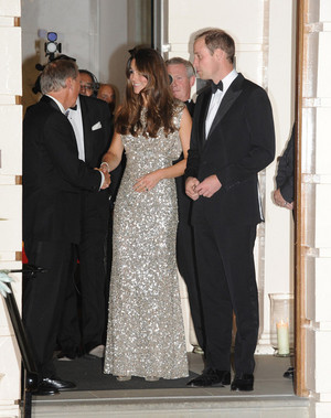  Prince William and Kate Middleton leave the Tusk Trust Awards in Лондон