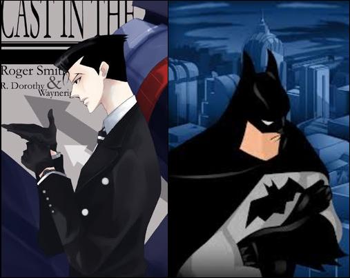 Roger Smith and Batman - BatmanAnimeFan Fan Art (35511794) - Fanpop