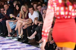  September 14th - Harry Styles attends the House of Holland Показать at Лондон Fashion Week