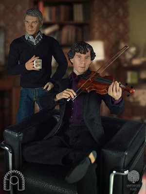  Sherlock Figurines - Big Chief Studio