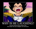 Vegeta Laughing Meme - dragon-ball-z photo