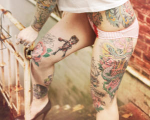  inked chick