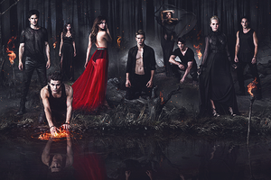  (S5) The Vampire Diaries and (S1) The Originals promotional poster.