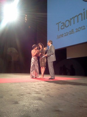  58th Taormina Film Fest - 'Città di Taormina' Award [June 25, 2012]
