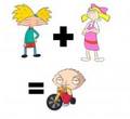 Arnold+Helga=Stewie - random photo