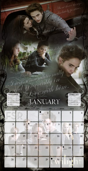 Calendario Twilight