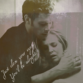 Come morning light, you and I’ll be safe and sound. - klaus-and-caroline fan art