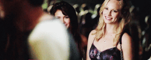  Elena and Caroline in season 5 of The Vampire Diaries