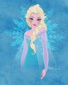 Elsa - childhood-animated-movie-heroines fan art