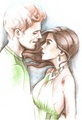 Finnick and Annie - the-hunger-games fan art