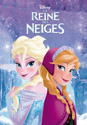 Frozen French book covers