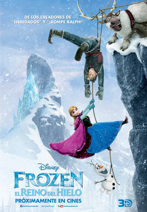 Frozen Spanish Poster