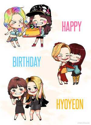  Happy Birthday Hyoyeon