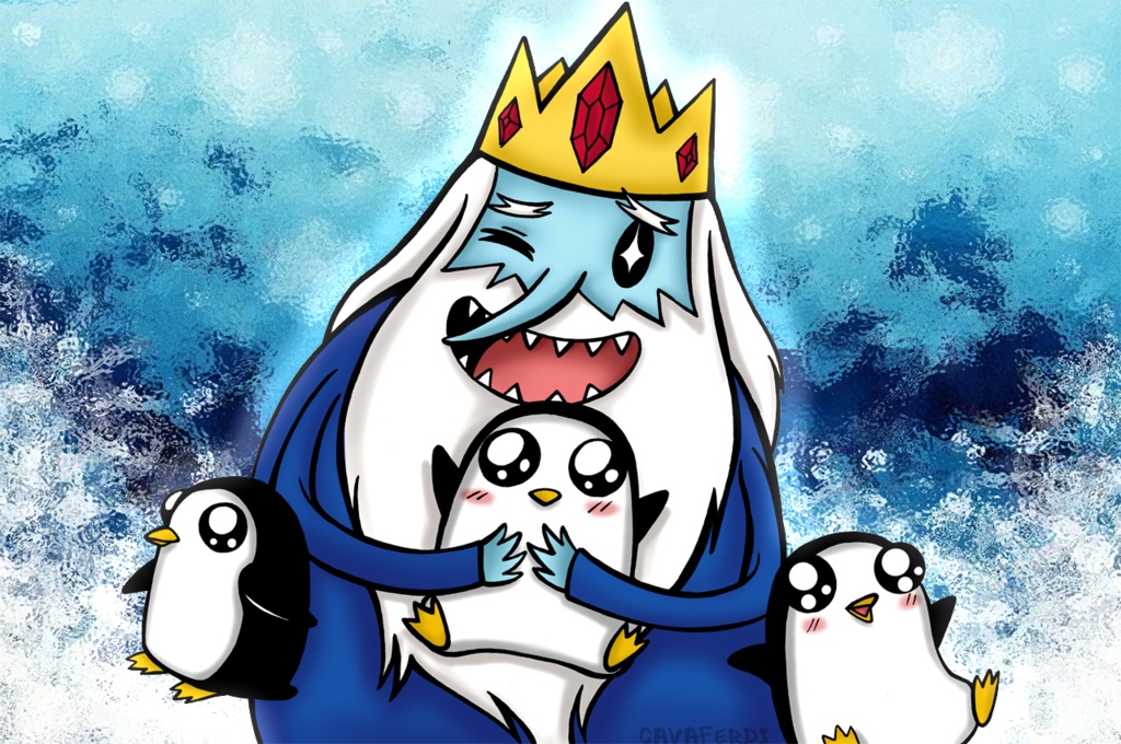 Ice-King-and-Gunter-adventure-time-with-