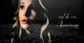 If people were rain I was a dizzle and she was a hurricane. - klaus-and-caroline fan art