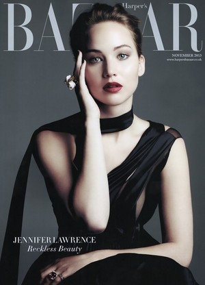  Jennifer Lawrence for Harper’s Bazaar UK, November 2013 [HQ]