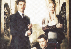  Klaus, Rebekah and Elijah in "The Originals" promos