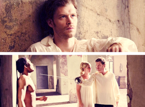  Klaus in the 1800s flashback in 1x02, “House of the Rising Son”