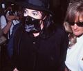 Michael And Second Wife, Debbie Rowe - michael-jackson photo
