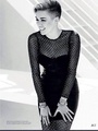 Miley in Fashion magazine photoshoot  - miley-cyrus photo