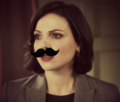 Mustache Regina ! - once-upon-a-time fan art