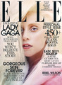 October issue of ELLE magazine - lady-gaga photo