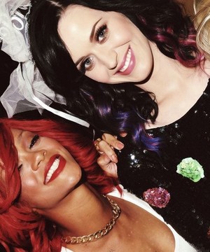 Rihanna and Katy