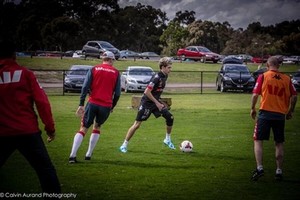 September 18th - Niall Playing Football in Melbourne, Australia