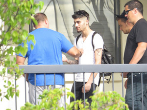  September 23rd - Liam and Zayn Leaving for the Arena in Adelaide, Australia
