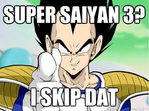 Super Saiyan 3 Vegeta Meme