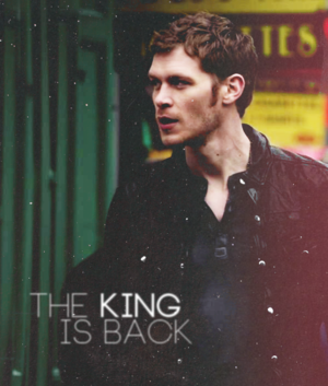  The king is back