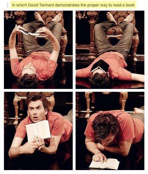  how to read a book by David Tennant