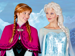  Anna and Elsa Face Characters