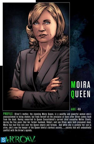Arrow - Season 2 - Character Profile Comic Sheets 