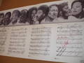 Autographed "We Are The World" Sheet Music - michael-jackson photo