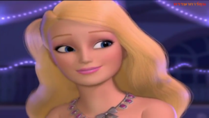  Barbie's face from बार्बी & Her Sisters in A टट्टू Tale