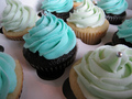 Blue Cupcakes - random photo