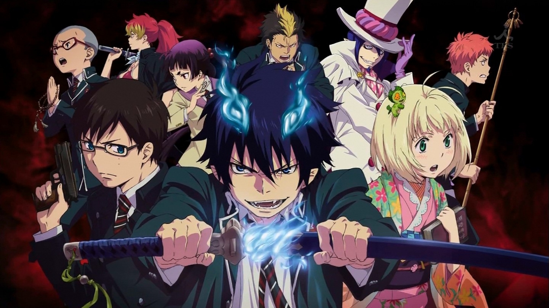 1. "Blue Exorcist" - wide 3