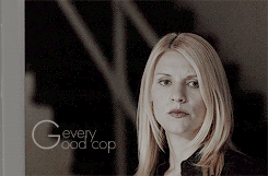  Carrie & Quinn → 'every good cop needs a bad cop'