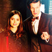 Doctor Who - The Eleventh Doctor and Clara Oswald Icons - television icon